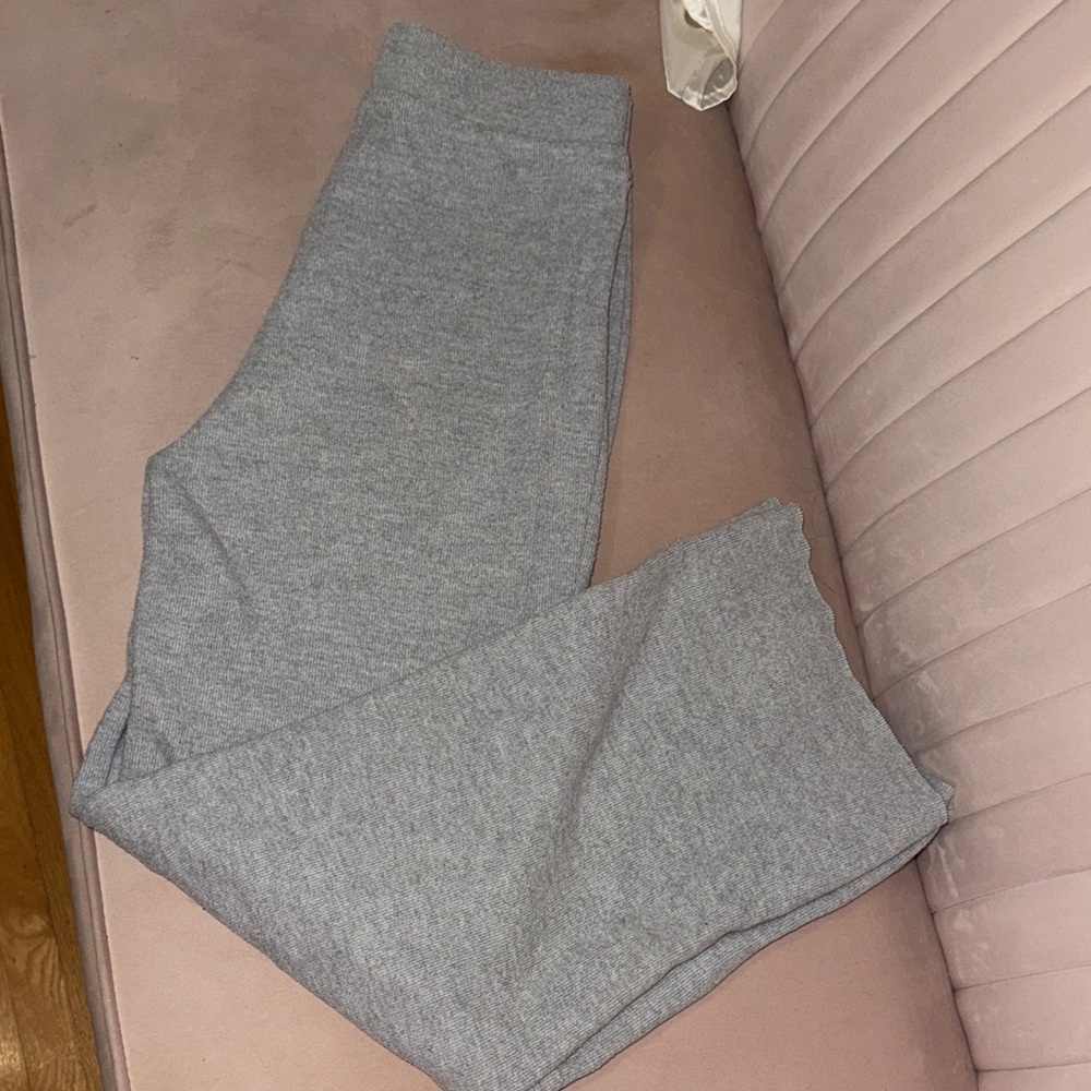 Zara Gray Lounge Pants wide leg